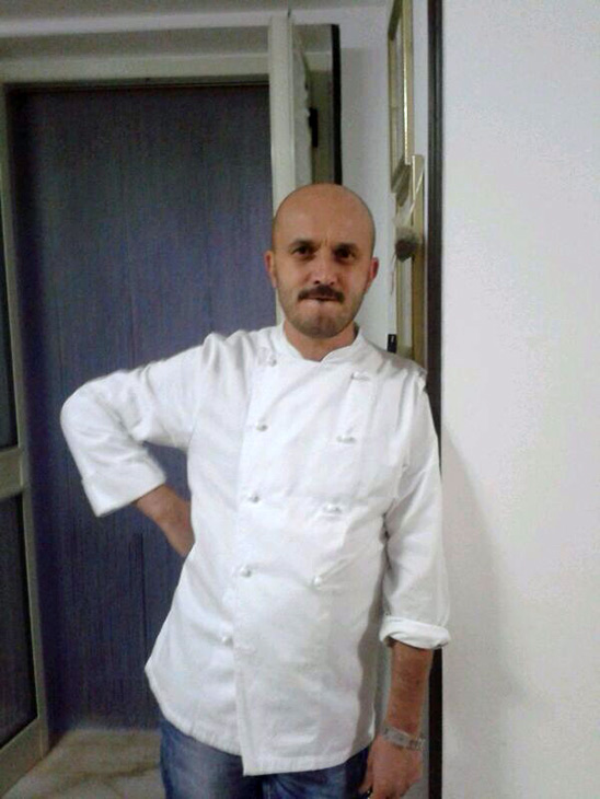 lo chef Stefano D’Onghia
