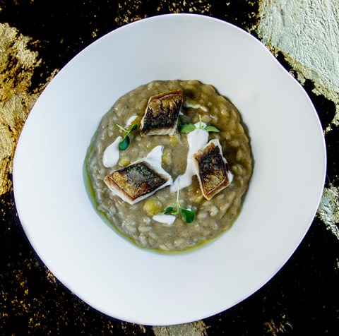 Il Risotto con cipolle del ristorante Barrique