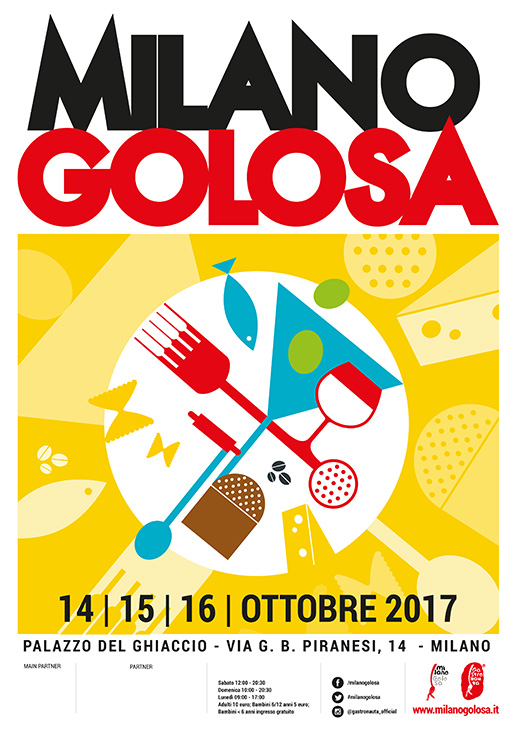 La locandina di Milano Golosa 2017