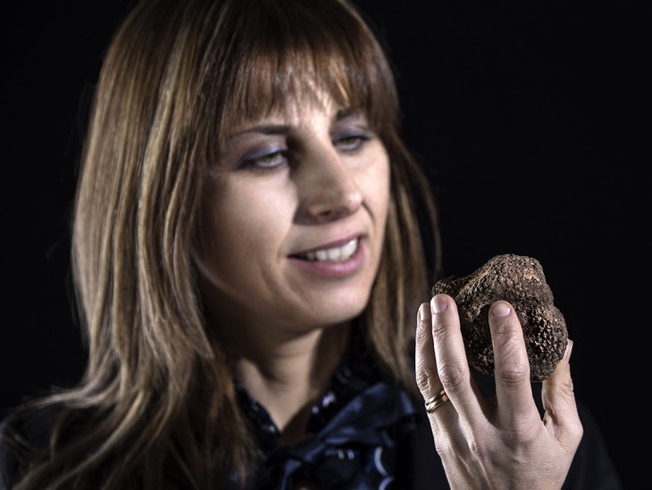 Stefania Calugi e i suoi tartufi