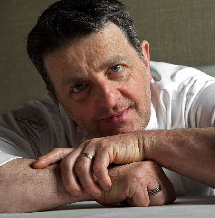 Lo chef Marc Lanteri