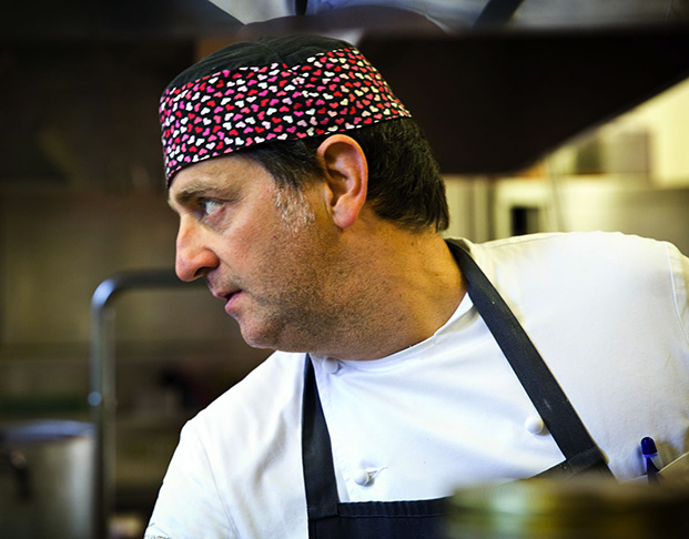 Lo chef Marc Lanteri