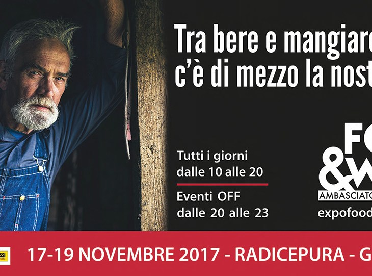 La locandina di ExpoFoodAndWine 2017
