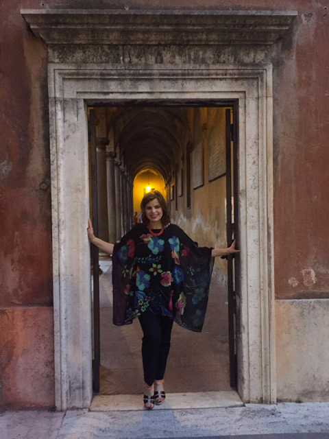 La giornalista Tiziana Briguglio, ideatrice di Vinicibando