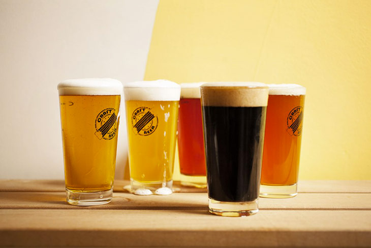 Selezione di birre artigianali