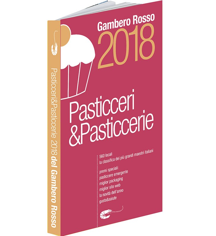 La copertina di Pasticceri&Pasticcerie d’Italia 2018 del Gambero Rosso