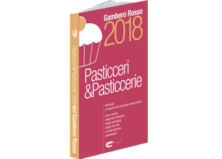 La copertina di Pasticceri&Pasticcerie d’Italia 2018 del Gambero Rosso