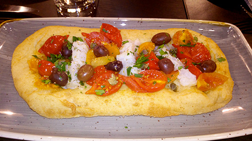 Pizza Baccalà e Piennolo