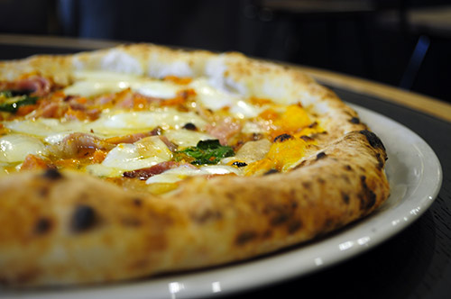 Pizza Zucca e Funghi Porcini