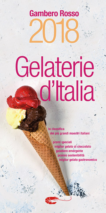 La copertina di Gelaterie d’Italia del Gambero Rosso 2018