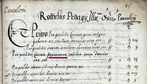 Bolla doganale di Pancalieri 