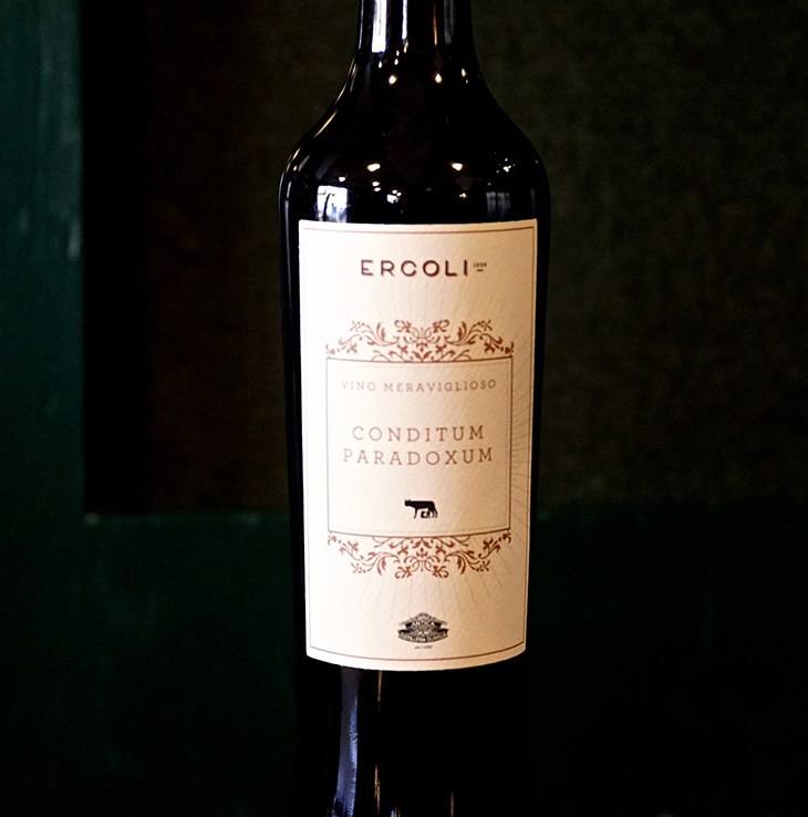 Bottiglia del Vino Meraviglioso – Conditum Paradoxum