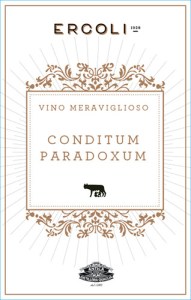 L’etichetta del Conditum Paradoxum