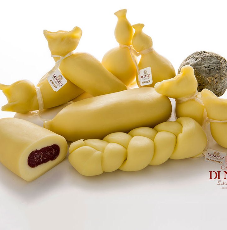 Formaggi particolari del Caseificio Di Nucci