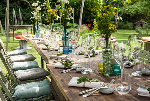 La tavola di primavera al Ristorante Gardenia 