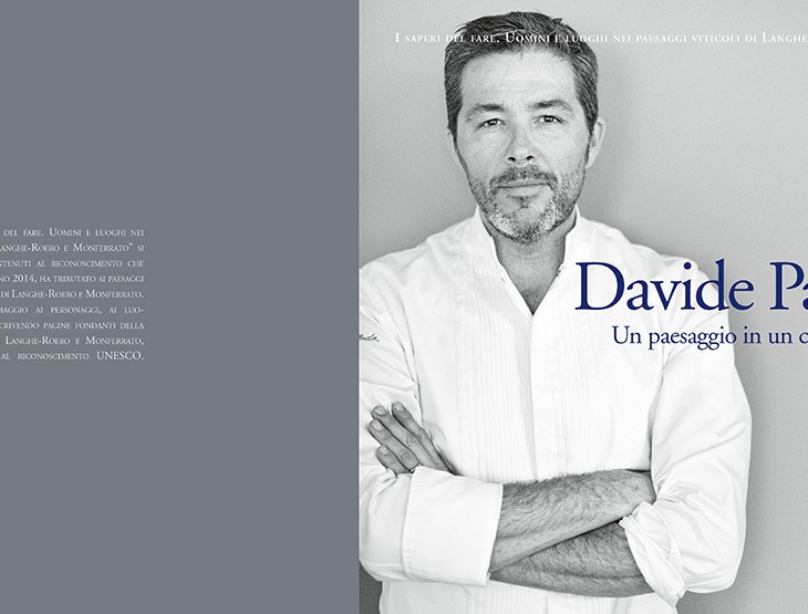 La cover del libro Davide Palluda. Un paesaggio in un cuoco del Roero