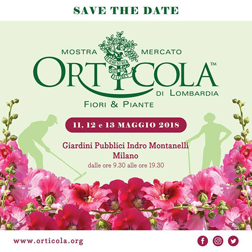 La Locandina di Orticola 2018