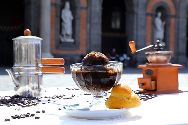 La Granita di caffè del Gambrinus
