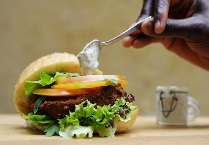 Il Vegan Burgher di Fud Bottega Sicula Milano