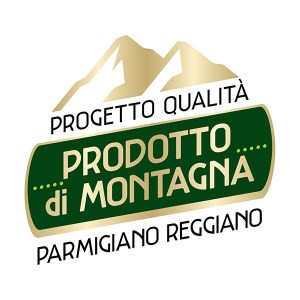Il logo del Progetto Qualità Parmigiano Reggiano Prodotto di Montagna