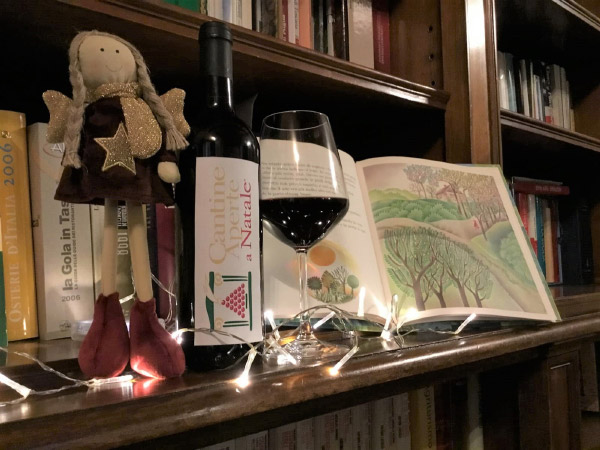 La magia delle favole di Natale in una cantina toscana