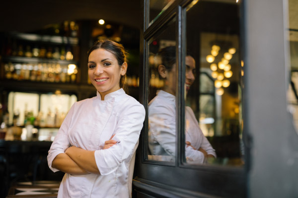La pastry chef Francesca Minnella al Madeleine