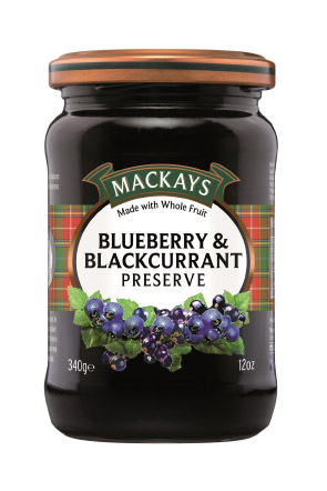 confettura mirtilli e ribes nero mackays