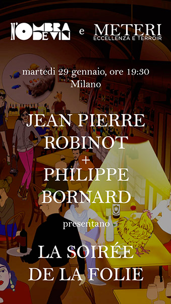 locandina della serata la soirée de la folie