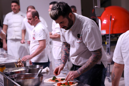 pizzaiuoli dell'avpn all'opera