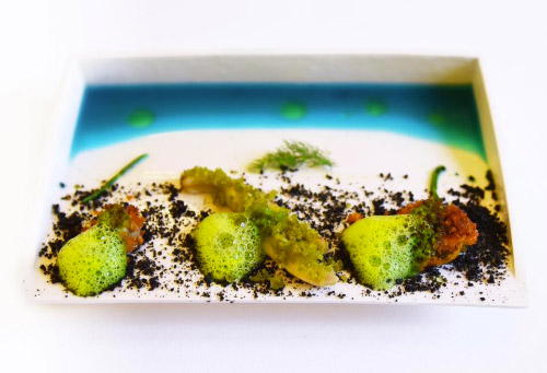 Il Bagnasciuga, piatto di benvenuto a Il San Giorgio a Roma