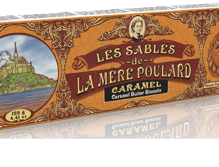 LA MERE POULARD Sables Caramel Butter Biscuit