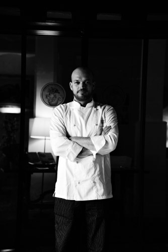 Lo chef Andrea Viola