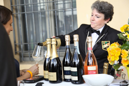 Bollicine in degustazione