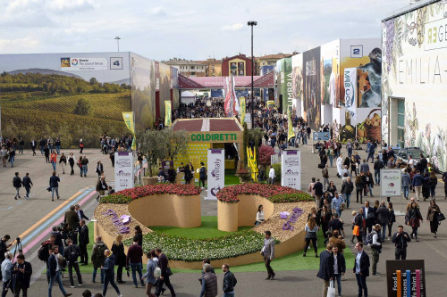 Panoramica sui padiglioni del Vinitaly 2019