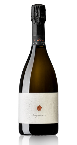 Bottiglia del Cinqueanni Valdobbiadene Prosecco Superiore DOCG