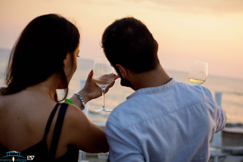 Assaggi di fronte al mare