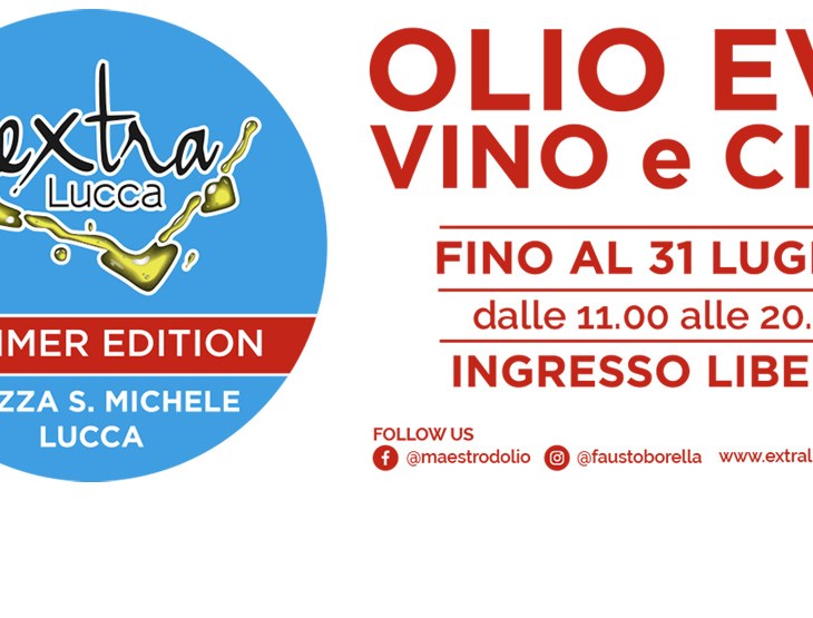 Il logo della manifestazione Extra Lucca Summer Edition 2019