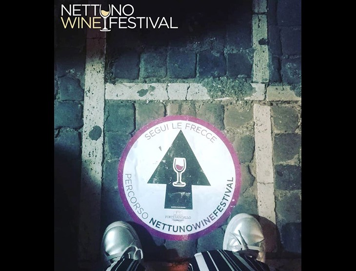 Indicazioni del percorso al Nettuno Wine Festival