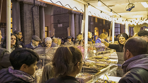 Stand golosi a Sciocola'