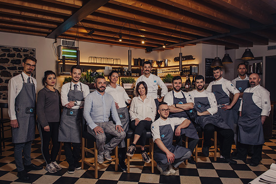 Lo staff del Maltraversi al completo