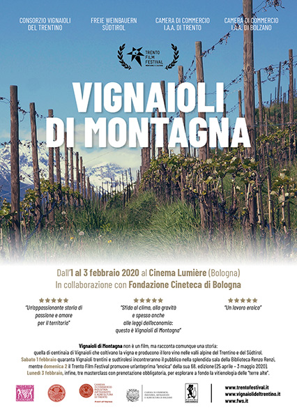 La Locandina dell’evento Vignaioli di Montagna