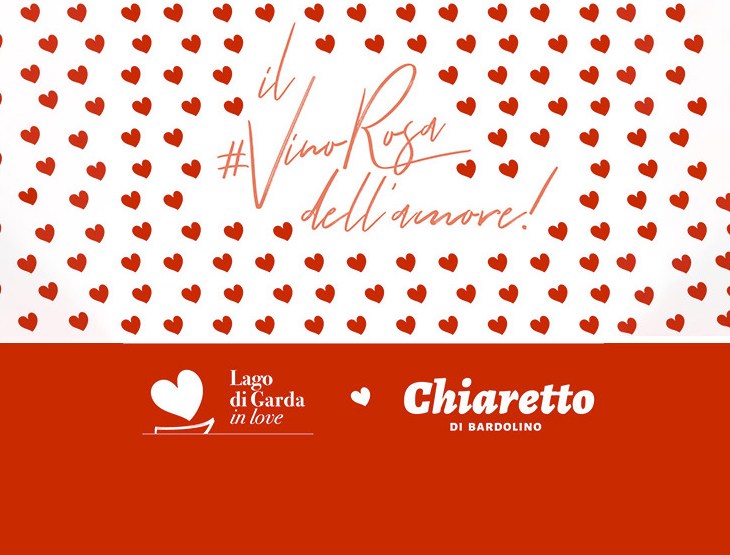 CHIARETTO DI BARDOLINO, IL VINO ROSA DELL’AMORE