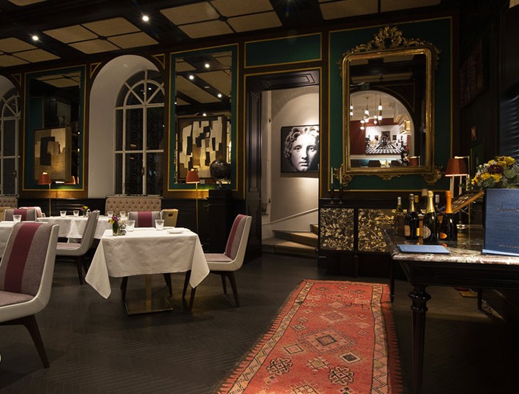 La sala del Ristorante Adelaide al Vilòn