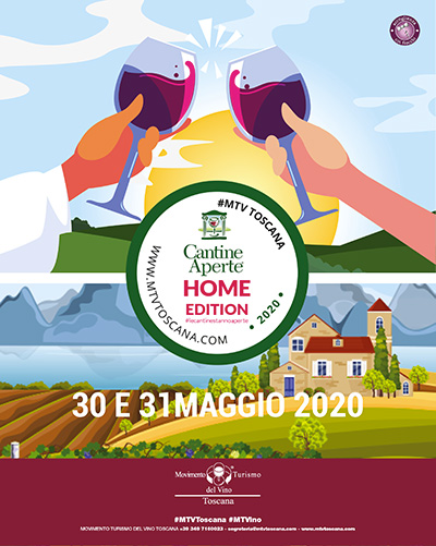 La Locandina di Cantine Aperte Home Edition 2020
