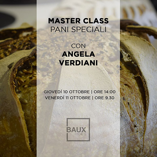 Locandina della Master Class Pani Speciali