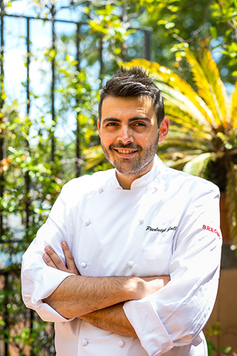 Lo chef del Giulia Restaurant Pierluigi Gallo