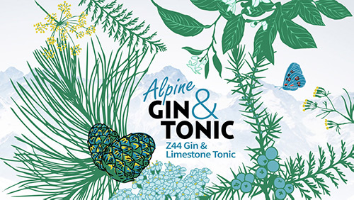 Rappresentazione grafica dell'Alpine Gin&amp;Tonic Roner