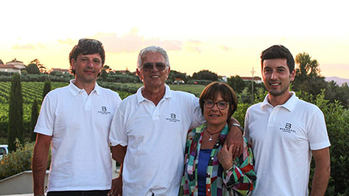 La famiglia Baldetti al completo