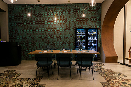 Interno del ristorante Terrammare di Milano