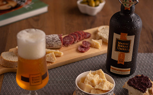 La birra artigianale Cotta 68 dei Mastri Birrai Umbri